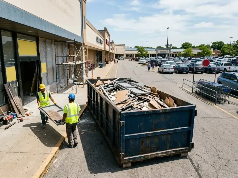 retail-store-renovation-debris-003 — frequently asked questions, Roll-off Dumpster Rentals in North Shore, CA